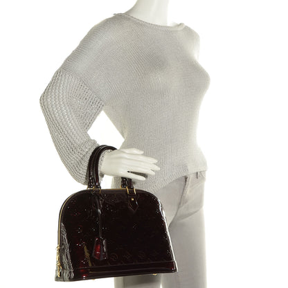 Louis Vuitton Vernis Alma PM Amarante 3 of 7