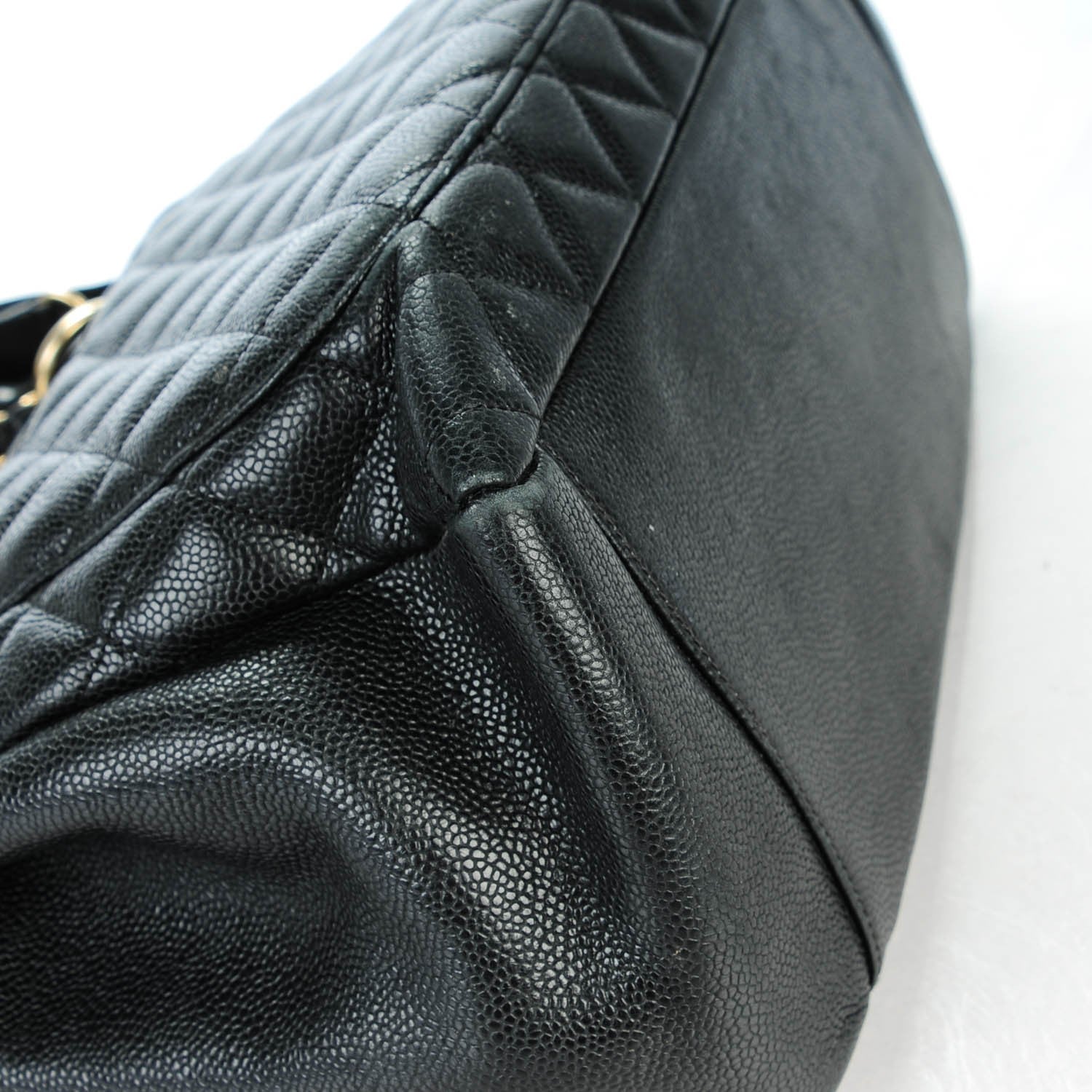 Chanel Caviar Quilted Grand Shopping Tote GST Black 8 of 8