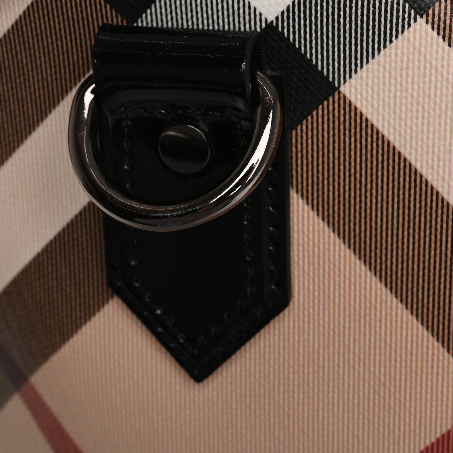 Supernova Check Duffle Bag Black