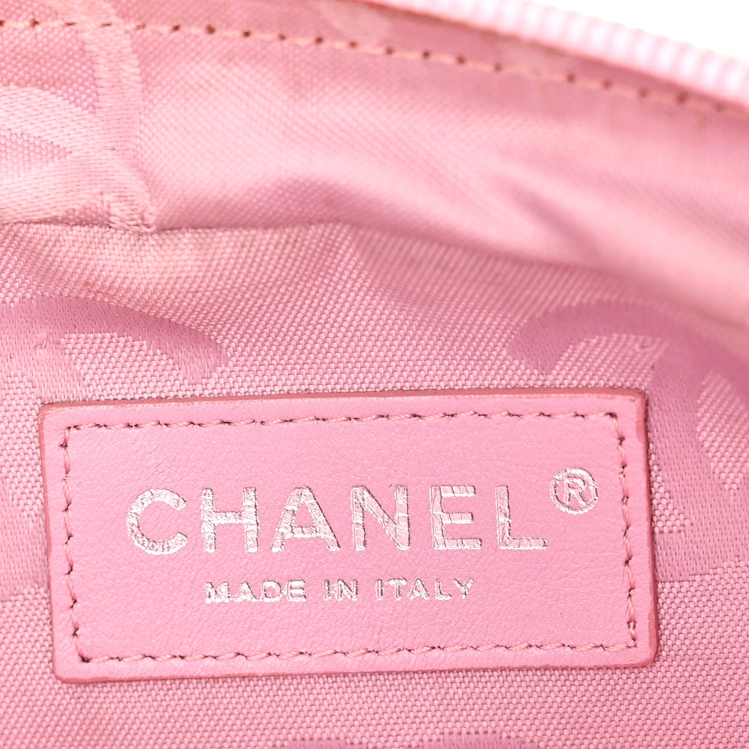 Chanel Calfskin Quilted Cambon Camera Case Pink Black 6 of 11