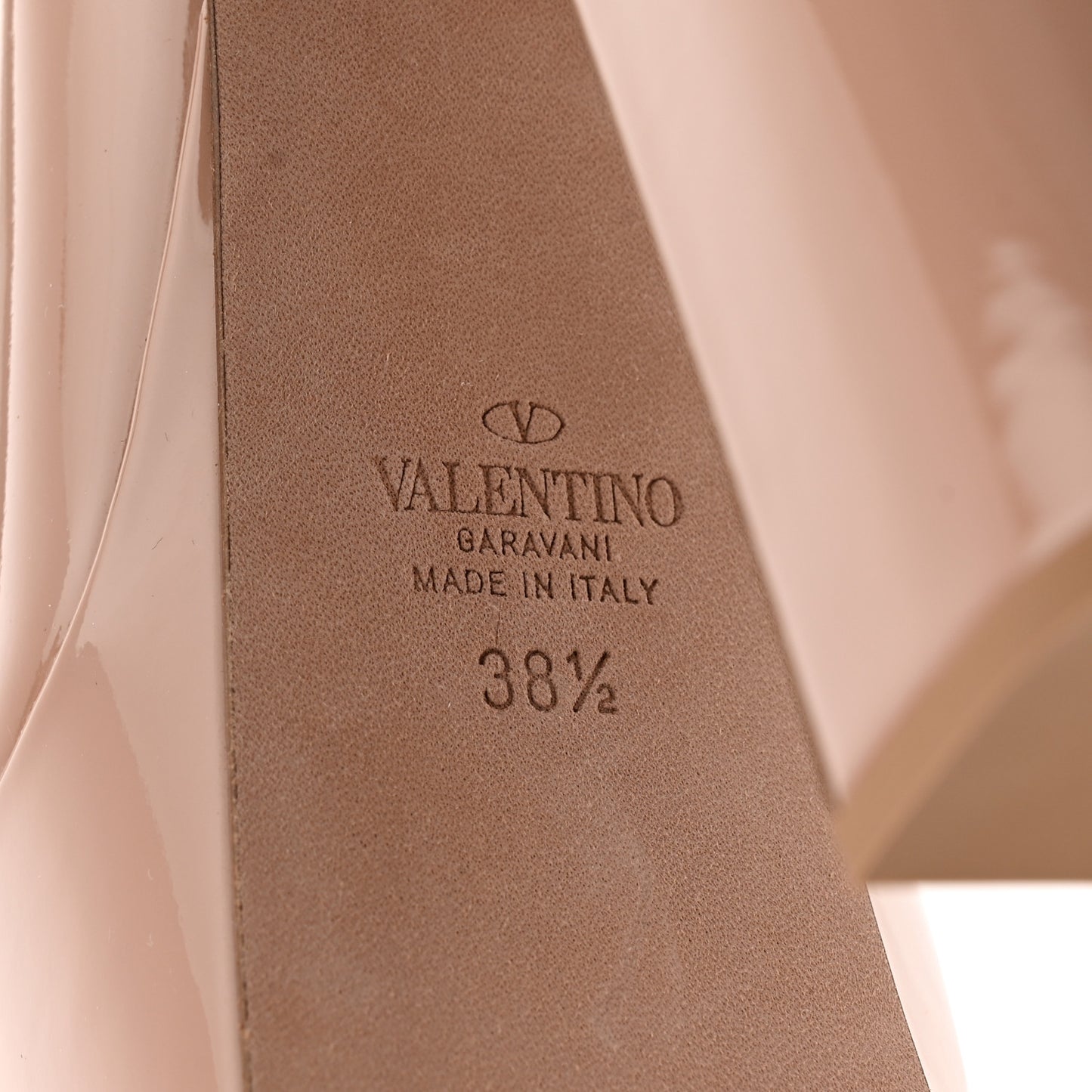 Patent Tan-Go 55/155mm Platform Pumps 38.5 Rose Cannelle