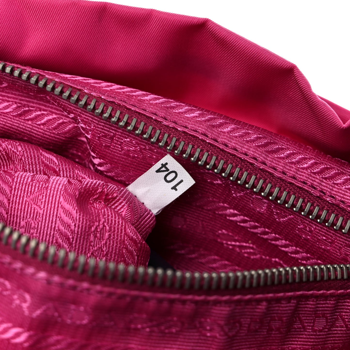 Nylon Vela Backpack Fuxia