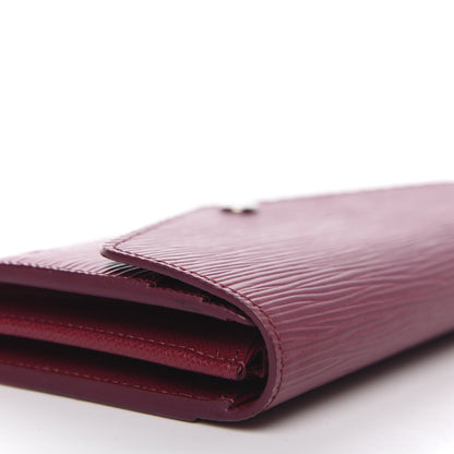 Louis Vuitton Epi Sarah Wallet NM Fuchsia 10 of 11