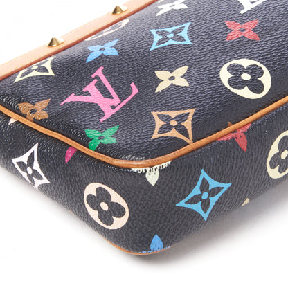 Louis Vuitton Monogram Multicolor Pochette Accessories Black 6 of 8