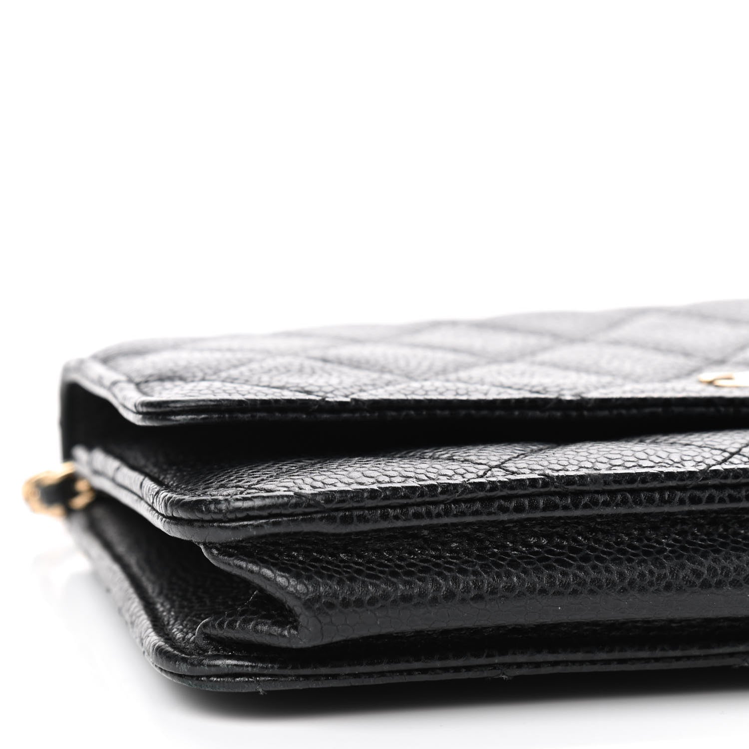 Chanel Caviar Quilted Wallet On Chain WOC Black 5 of 9