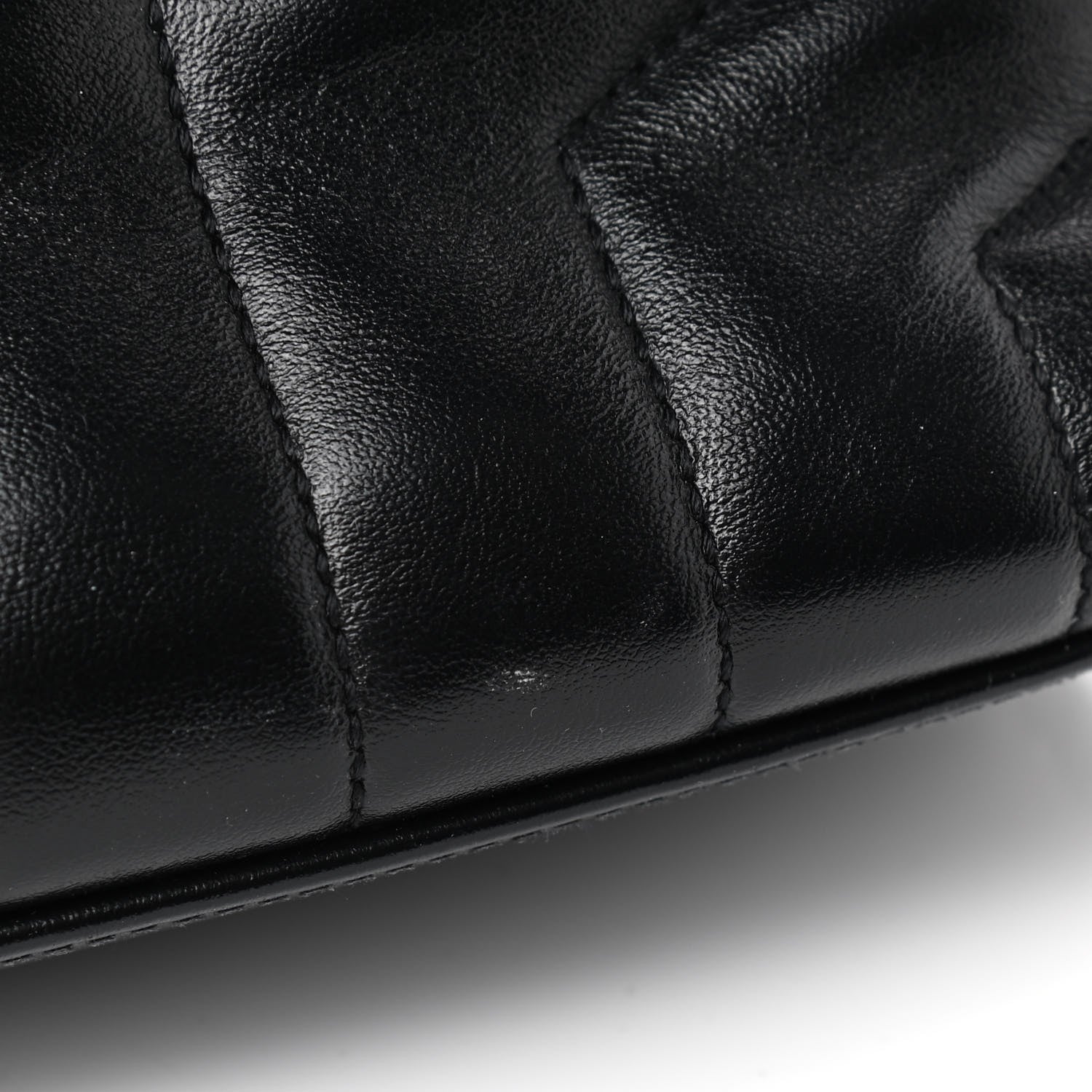 Saint Laurent Calfskin Y Quilted Monogram Small Loulou Chain Satchel Black 15 of 15