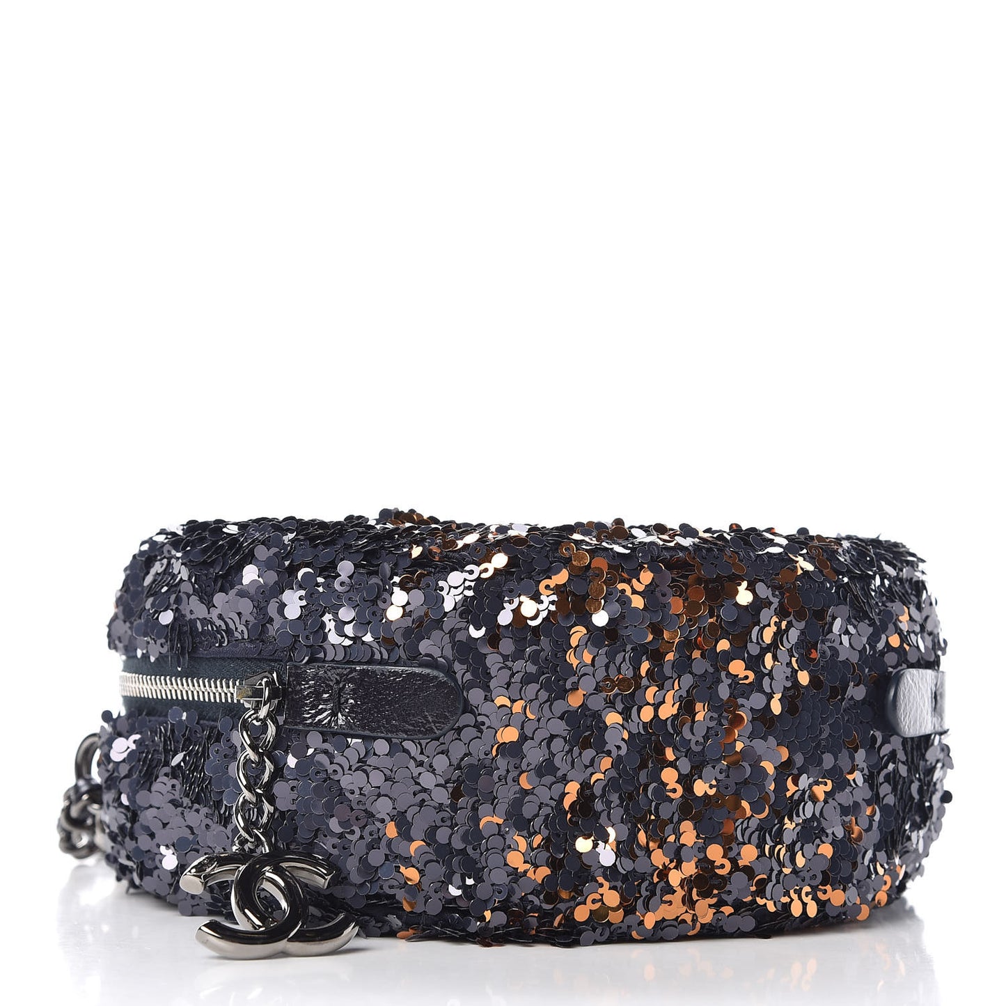 Sequin Round Chain Bag Multicolor