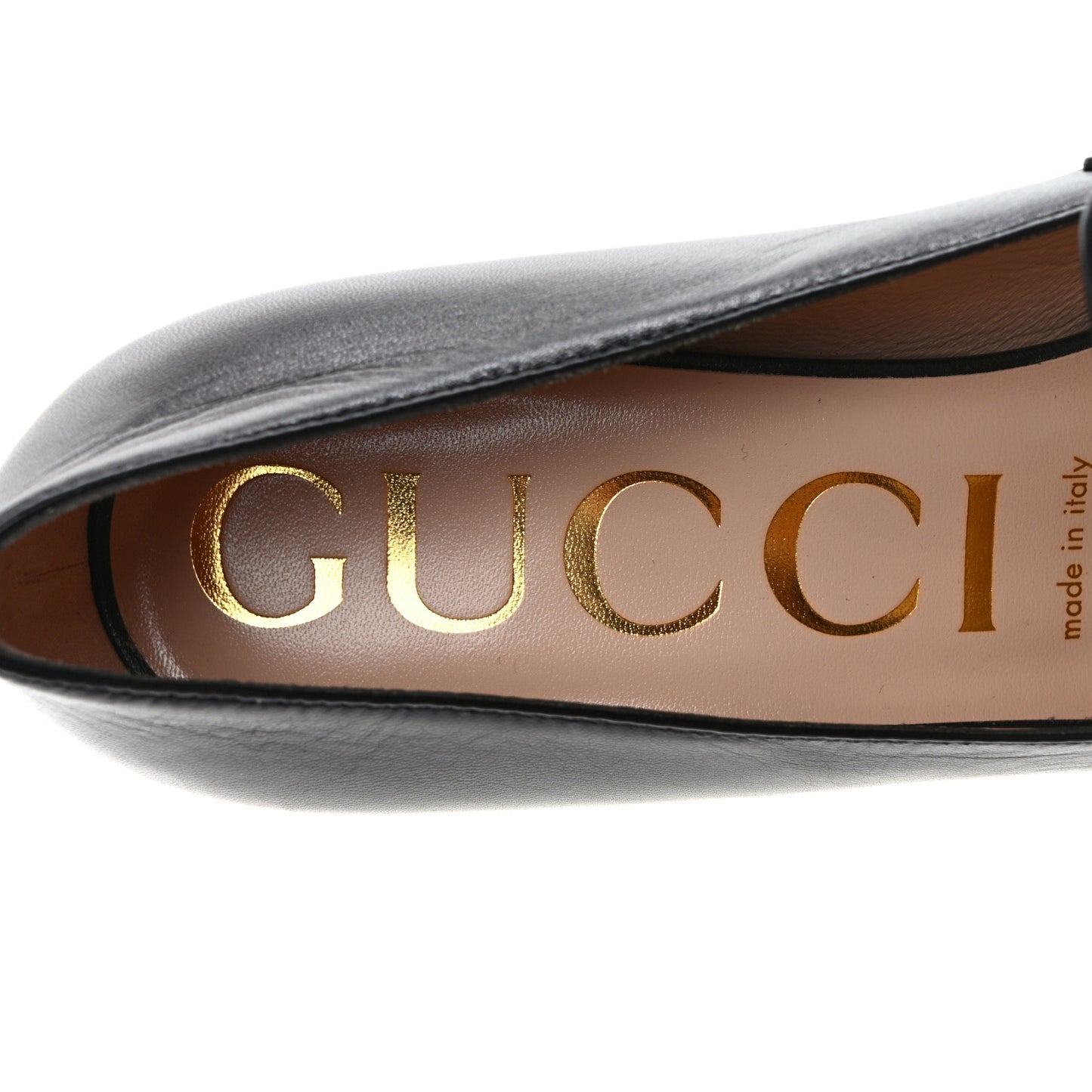 Malaga Kid Zumi Mid Heel Loafers 39.5 Black