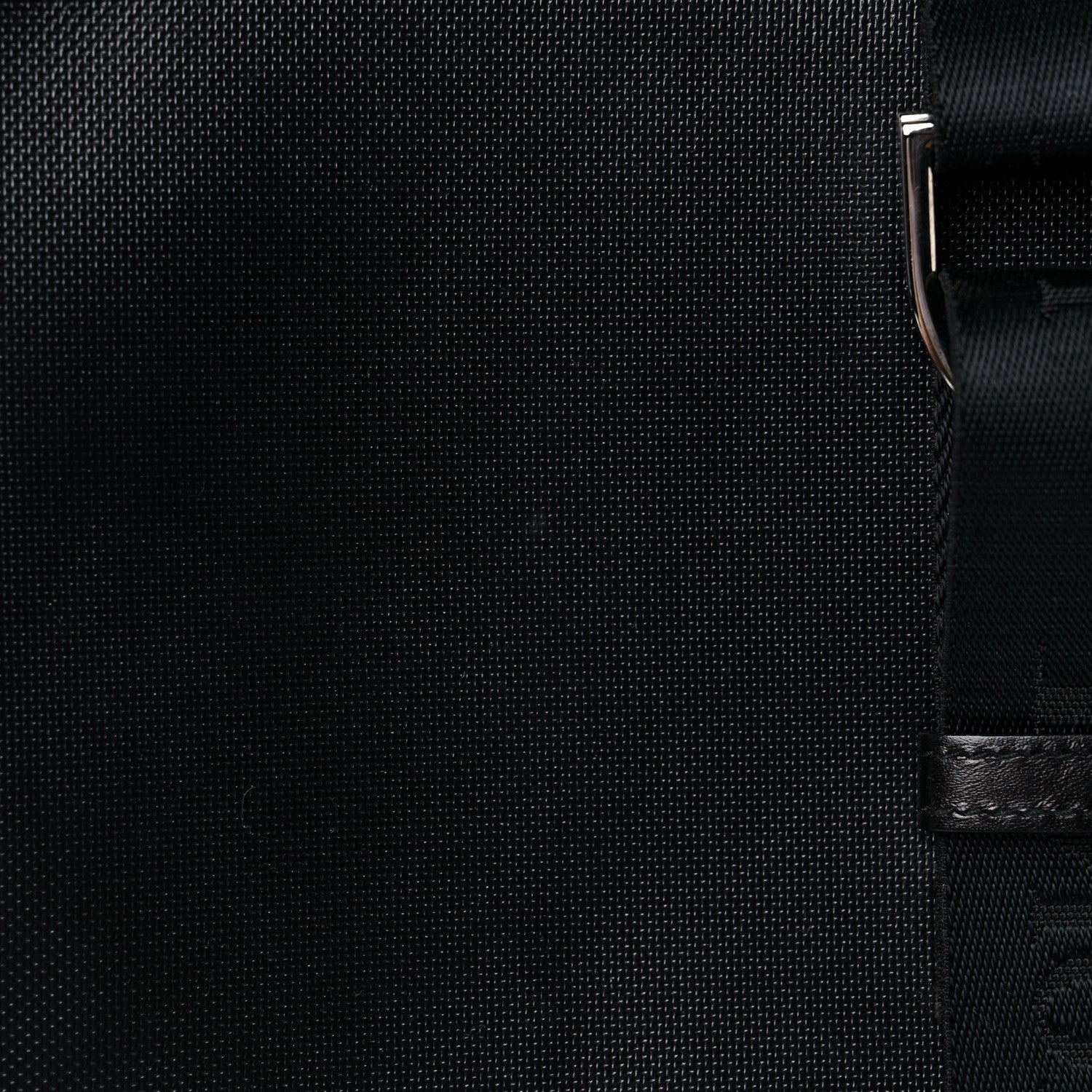Christian Dior Coated Canvas Crystal Hardcore Shoulder Bag Black 12 of 14