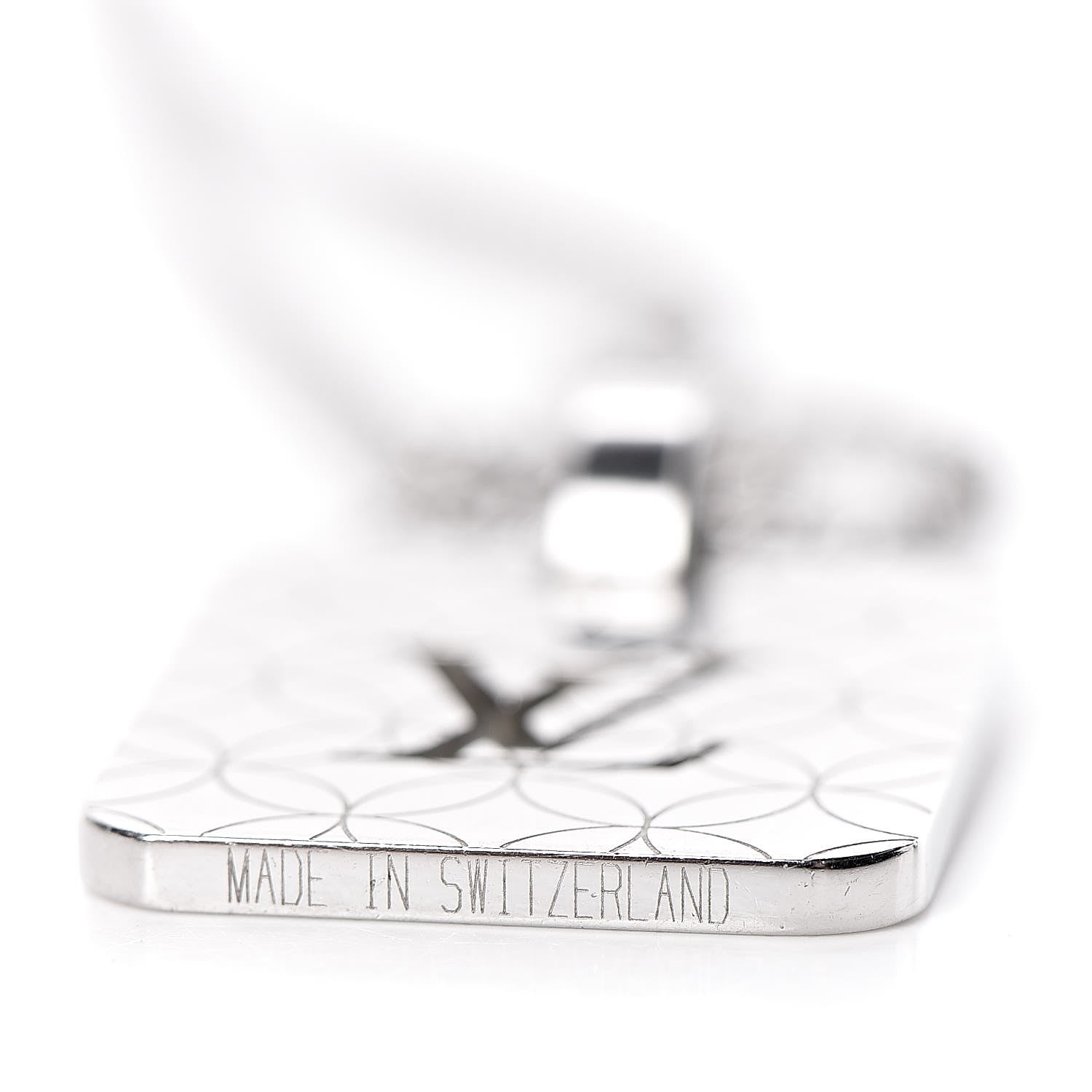 Louis Vuitton Champs Elysees Necklace Silver 6 of 6