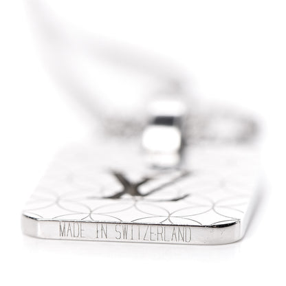 Louis Vuitton Champs Elysees Necklace Silver 6 of 6