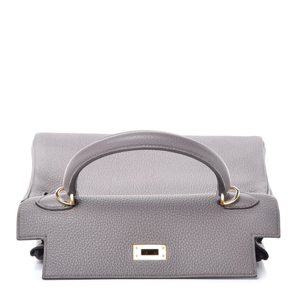Hermes Togo Kelly Retourne 25 Etain 10 of 35