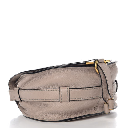 Chloe Calfskin Mini Marcie Round Crossbody Bag Pastel Grey 4 of 14