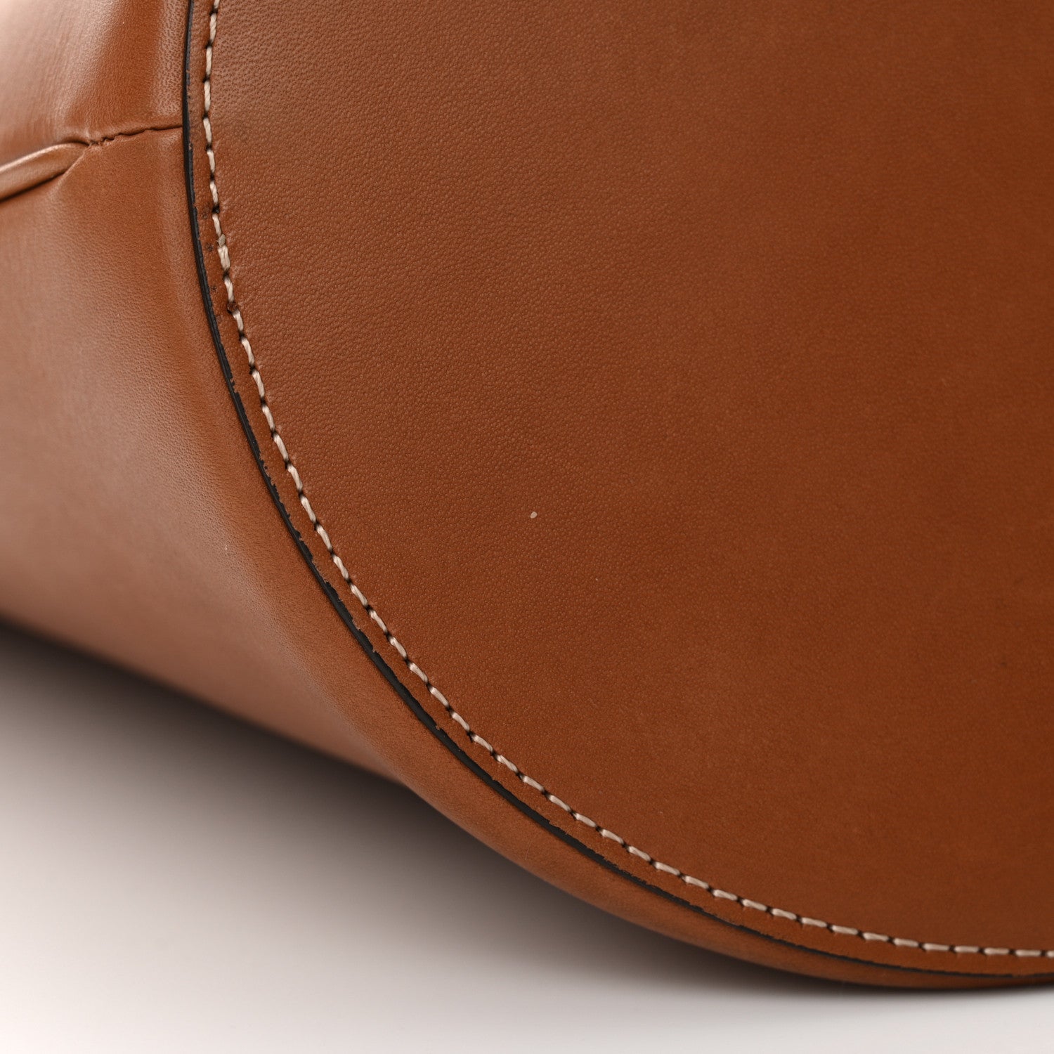 Celine Natural Calfskin Crecy Bucket Bag Tan 17 of 17