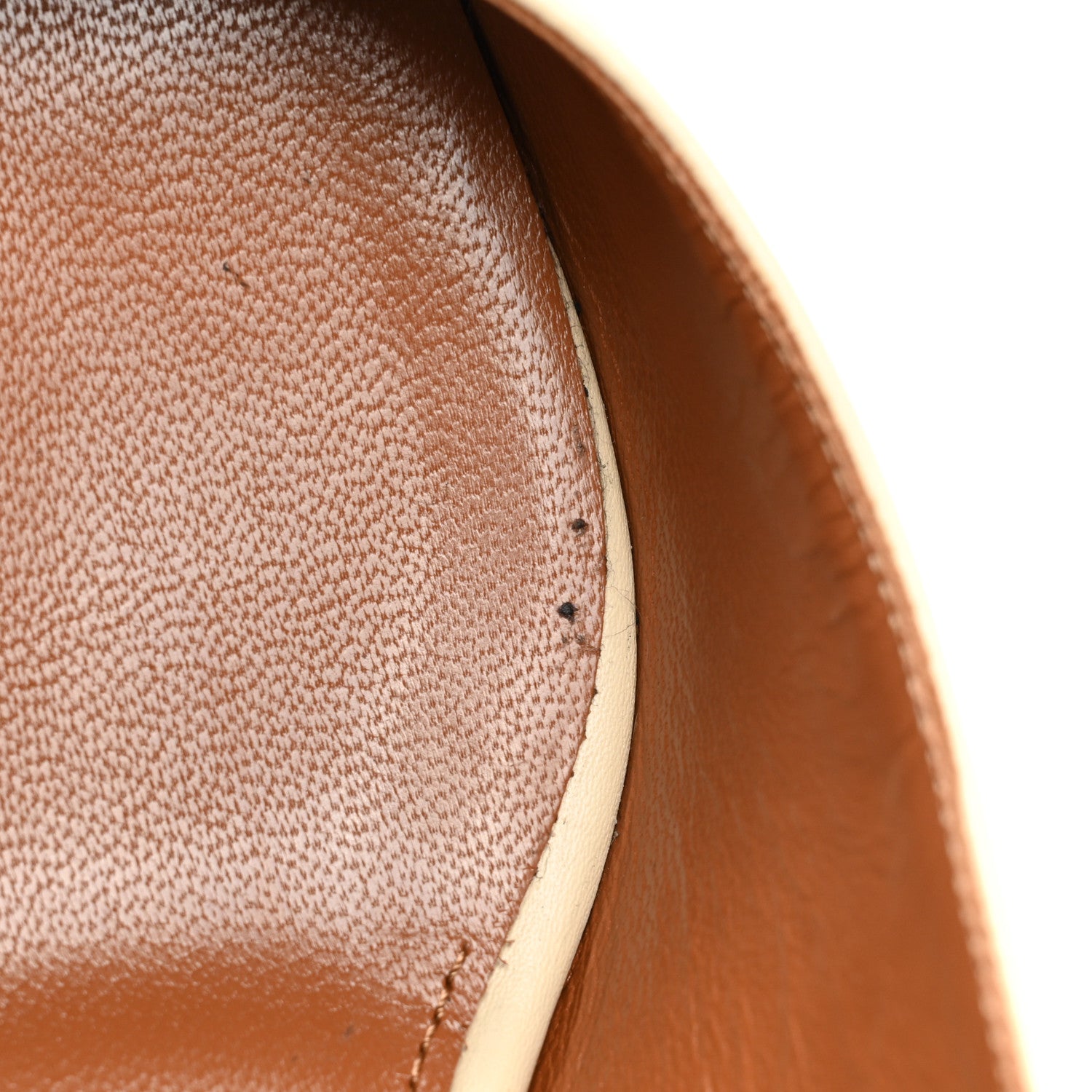 Saint Laurent Calfskin Opyum 85 Slingback Pumps 40 Real Beige 9 of 12