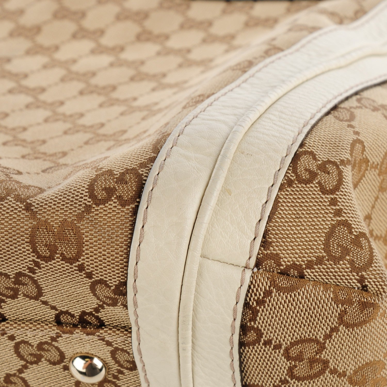 Gucci Monogram Medium Bella Hobo Off White 8 of 8
