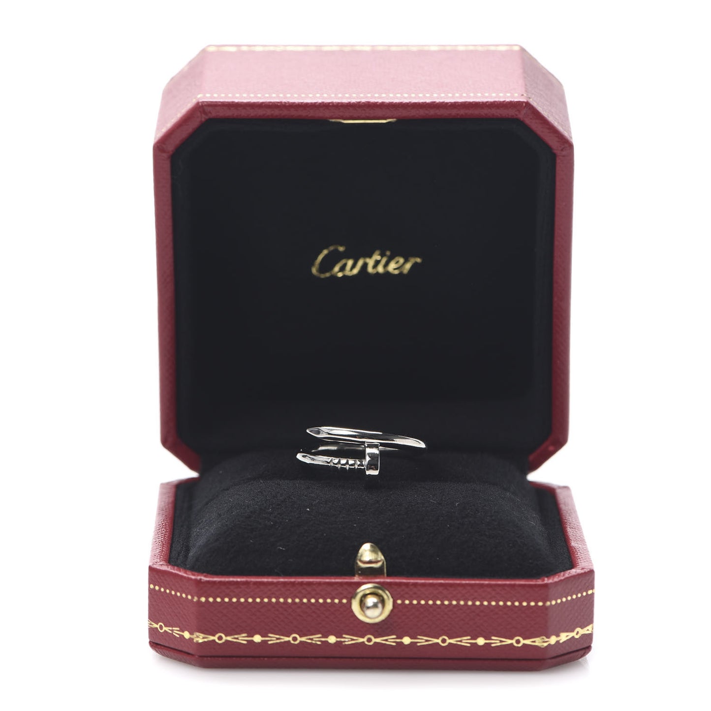18K White Gold Juste Un Clou Ring 55 7.25