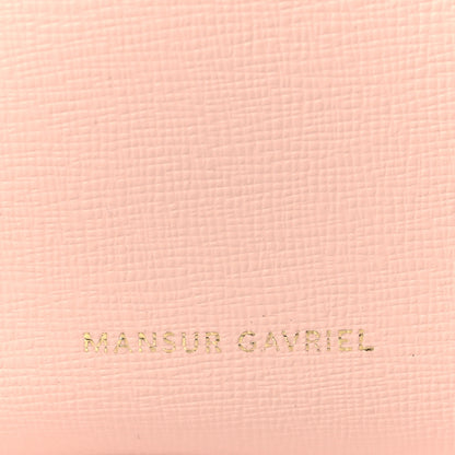 Mansur Gavriel Saffiano Mini Mini Bucket Bag Dahlia 6 of 10