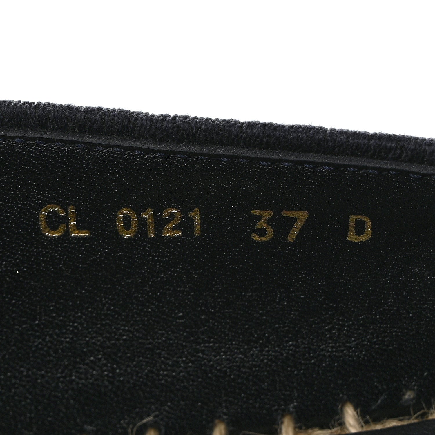 Christian Dior Oblique Embroidered Granville 15mm Espadrilles 37 Deep Blue 7 of 9