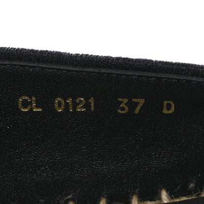 Christian Dior Oblique Embroidered Granville 15mm Espadrilles 37 Deep Blue 7 of 9