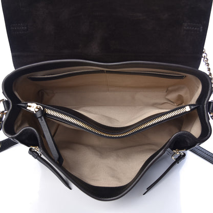 Chloe Calfskin Medium Faye Day Shoulder Bag Black 6 of 10
