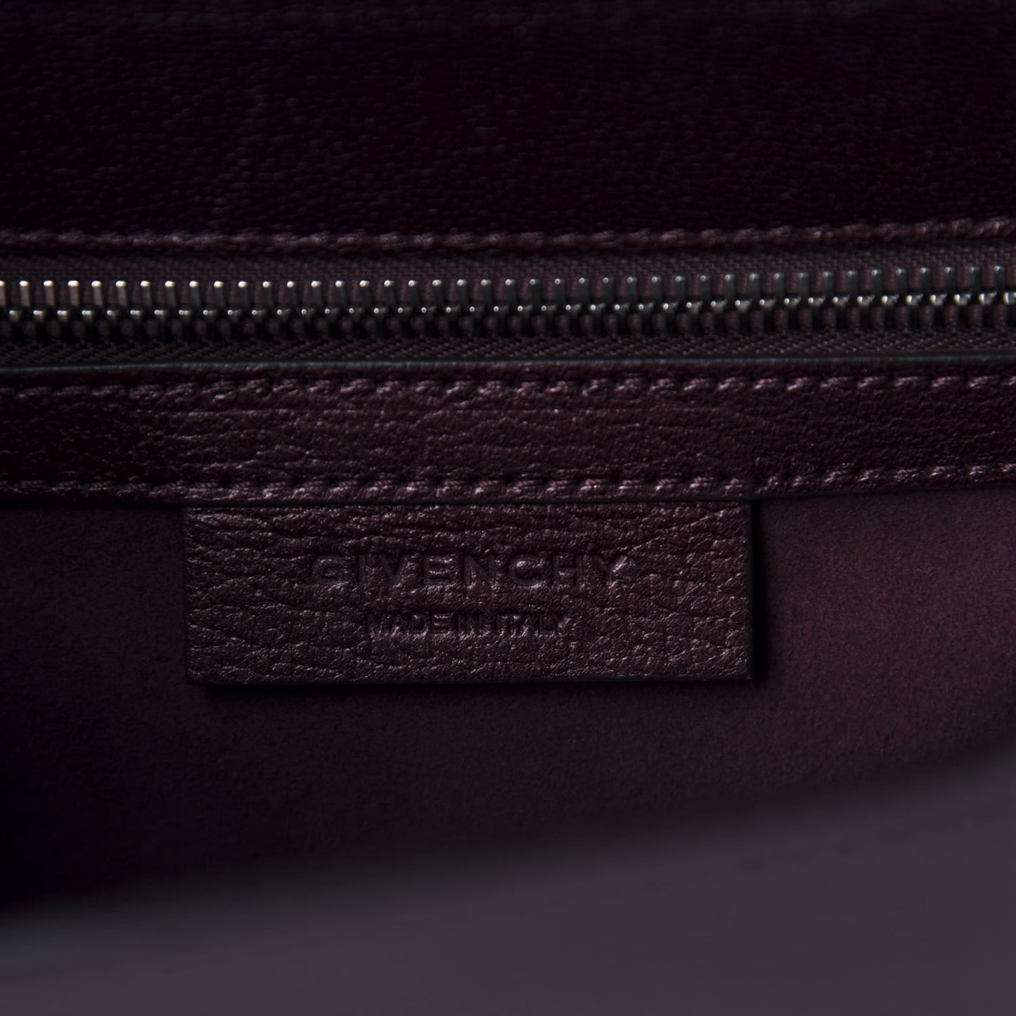 Textured Calfskin Mini Pandora Box Chain Crossbody Bag Oxblood