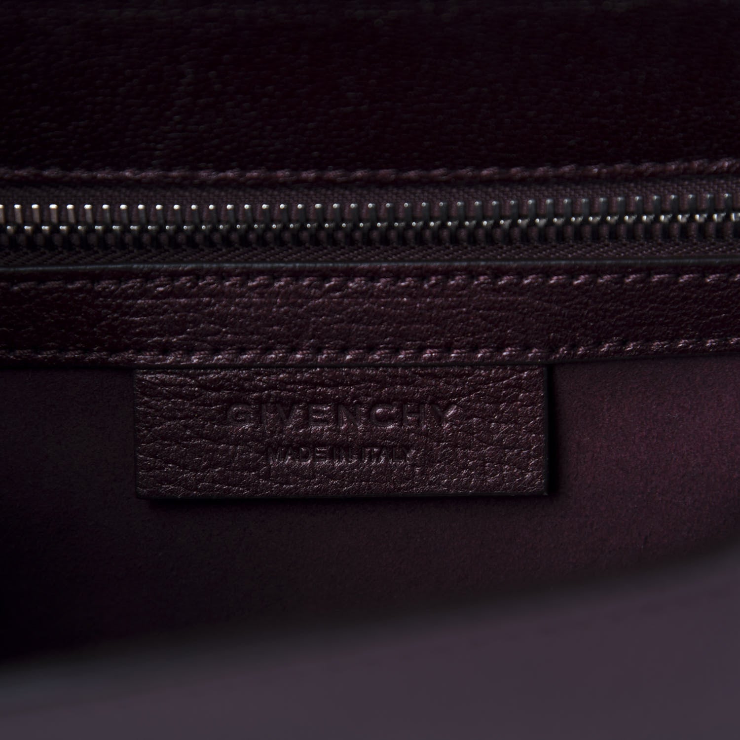 Givenchy Textured Calfskin Mini Pandora Box Chain Crossbody Bag Oxblood 8 of 10