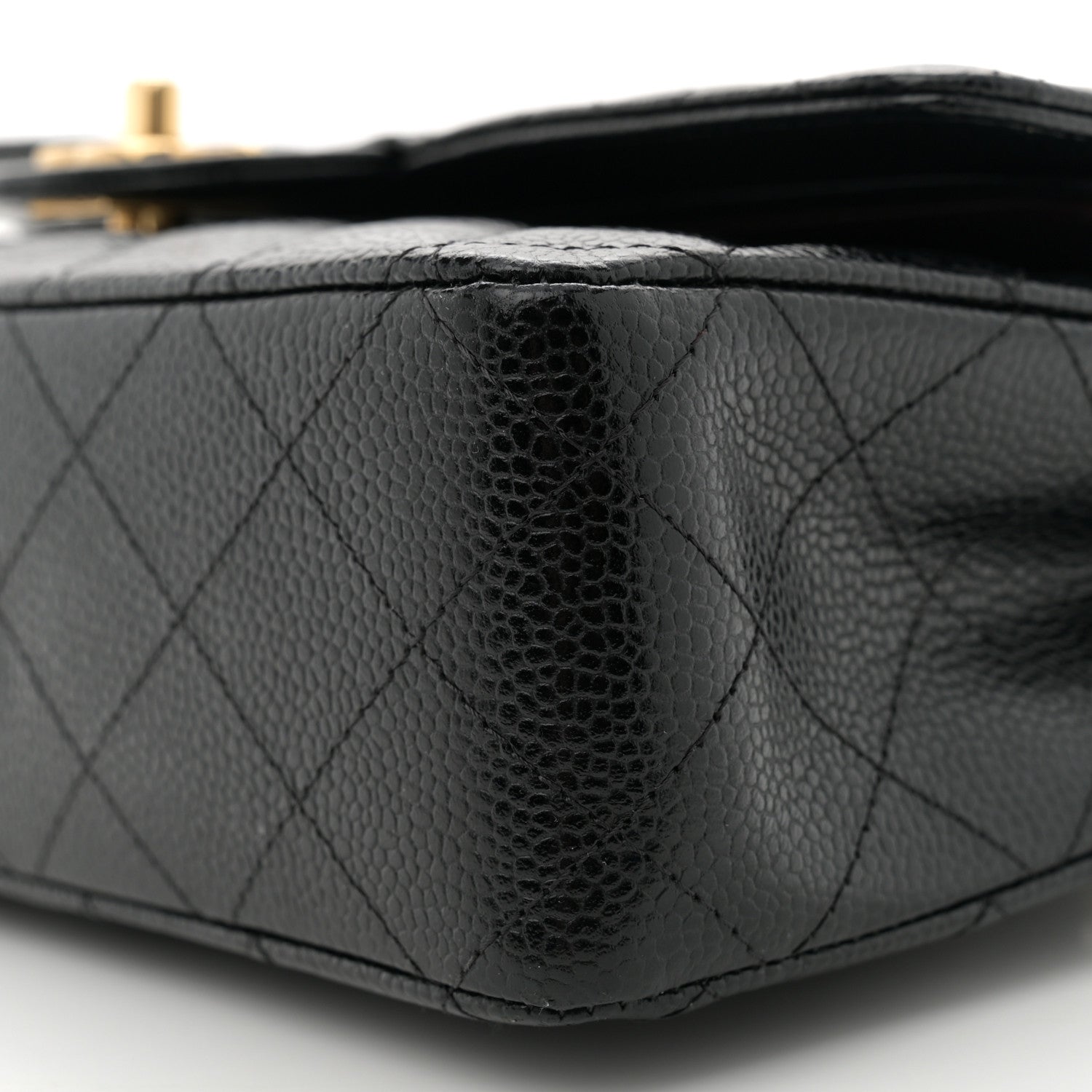 Chanel Caviar Quilted Medium Double Flap Black 10 of 10