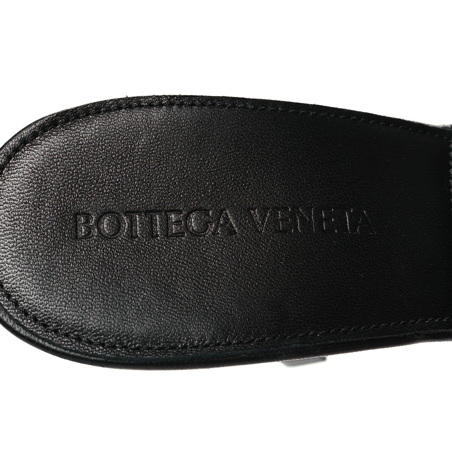 Nappa Maxi Intrecciato Lido Mule Sandals 40 Black