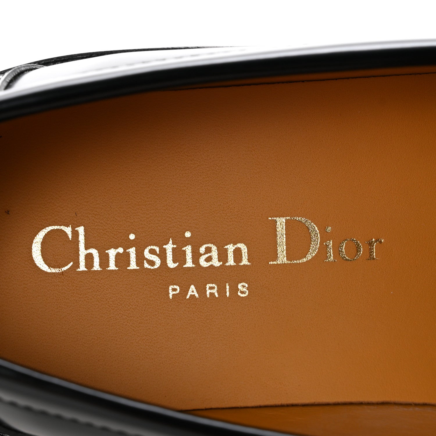 Christian Dior Brushed Calfskin Boy Loafers 37.5 Black 8 of 10