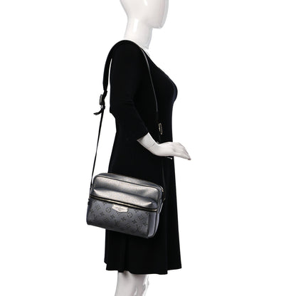 Louis Vuitton Taigarama Outdoor Messenger Gunmetal 2 of 9
