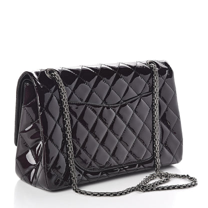 Chanel Patent Quilted 2.55 Reissue 227 Flap Prune 3 of 11