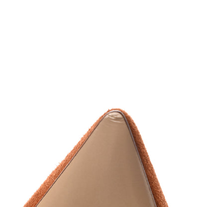 Valentino Garavani Suede Rockstud 85mm Pumps 36 Camel 10 of 10
