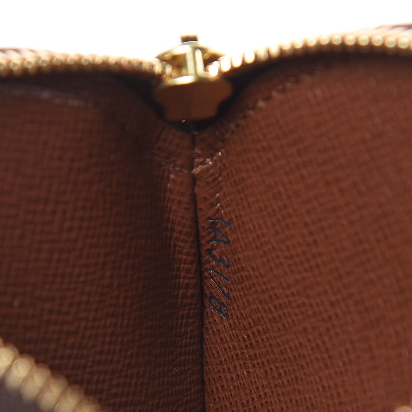 Monogram Round Coin Purse