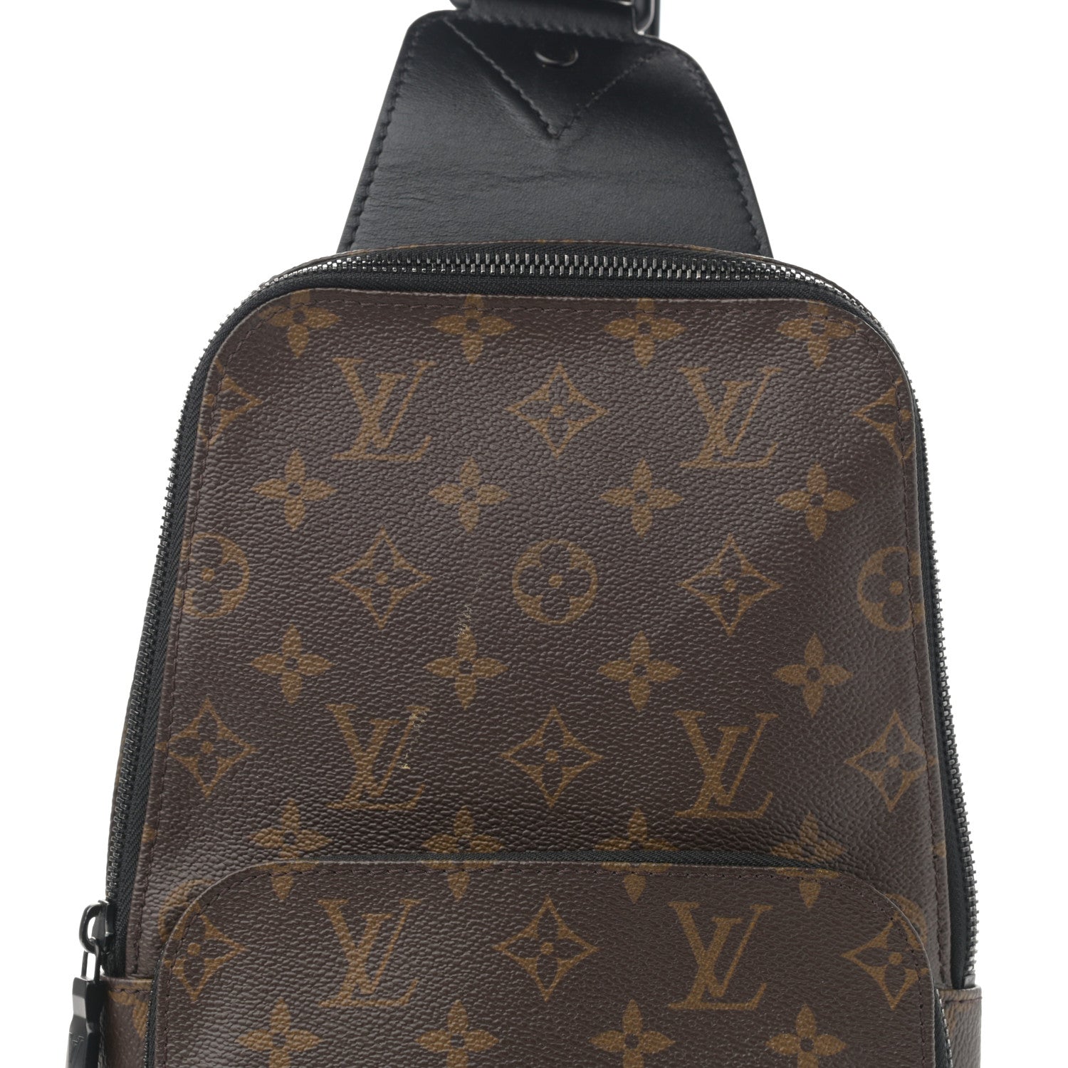 Louis Vuitton Monogram Macassar Avenue Sling Bag 7 of 10