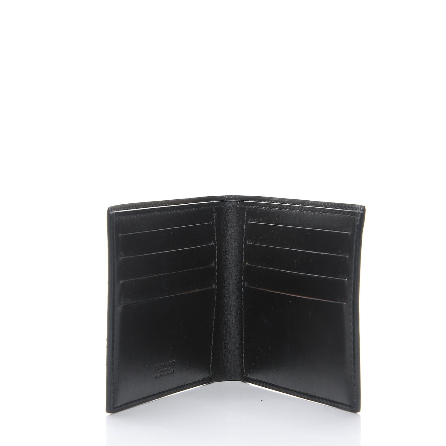Goyardine Bi-Fold Victoire PM Wallet Black