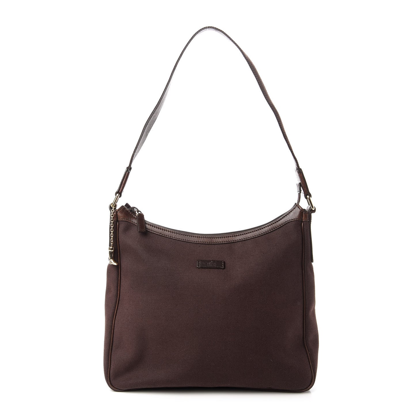 Canvas Shoulder Bag Brown