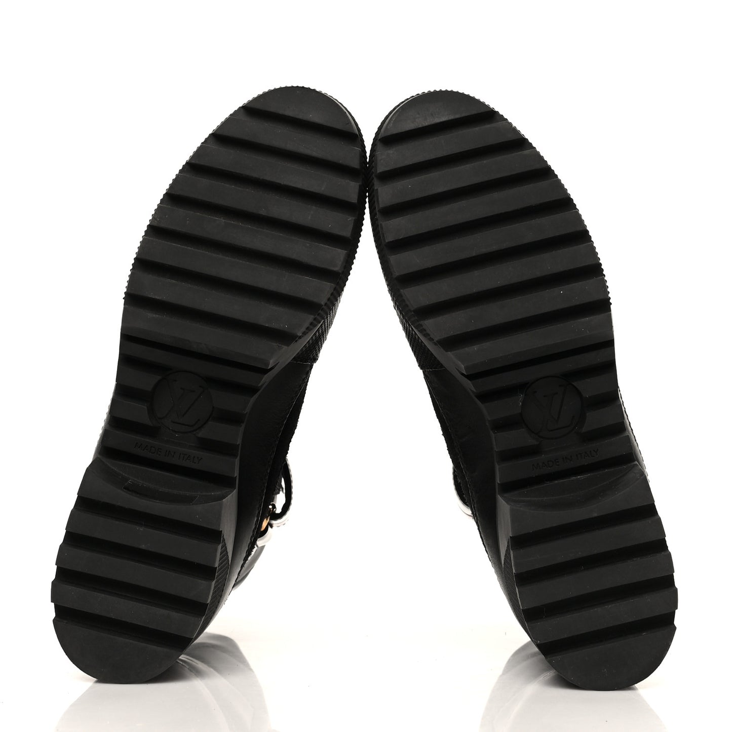 Suede Calfskin Laureate Platform Desert Boots 38 Black