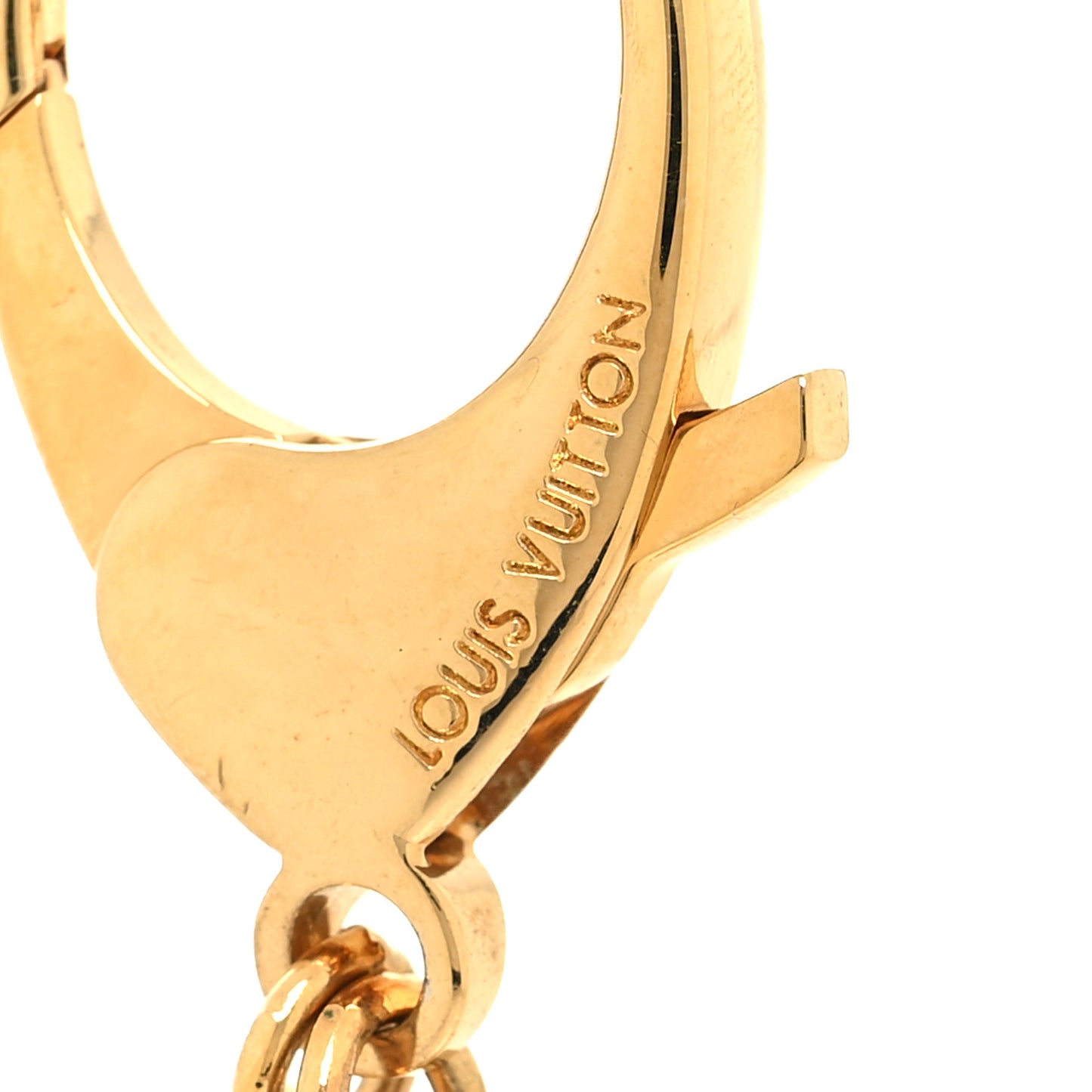 Metal Baxter Dog Bag Charm Gold