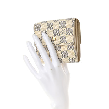 Louis Vuitton Damier Azur Elise Wallet 2 of 11