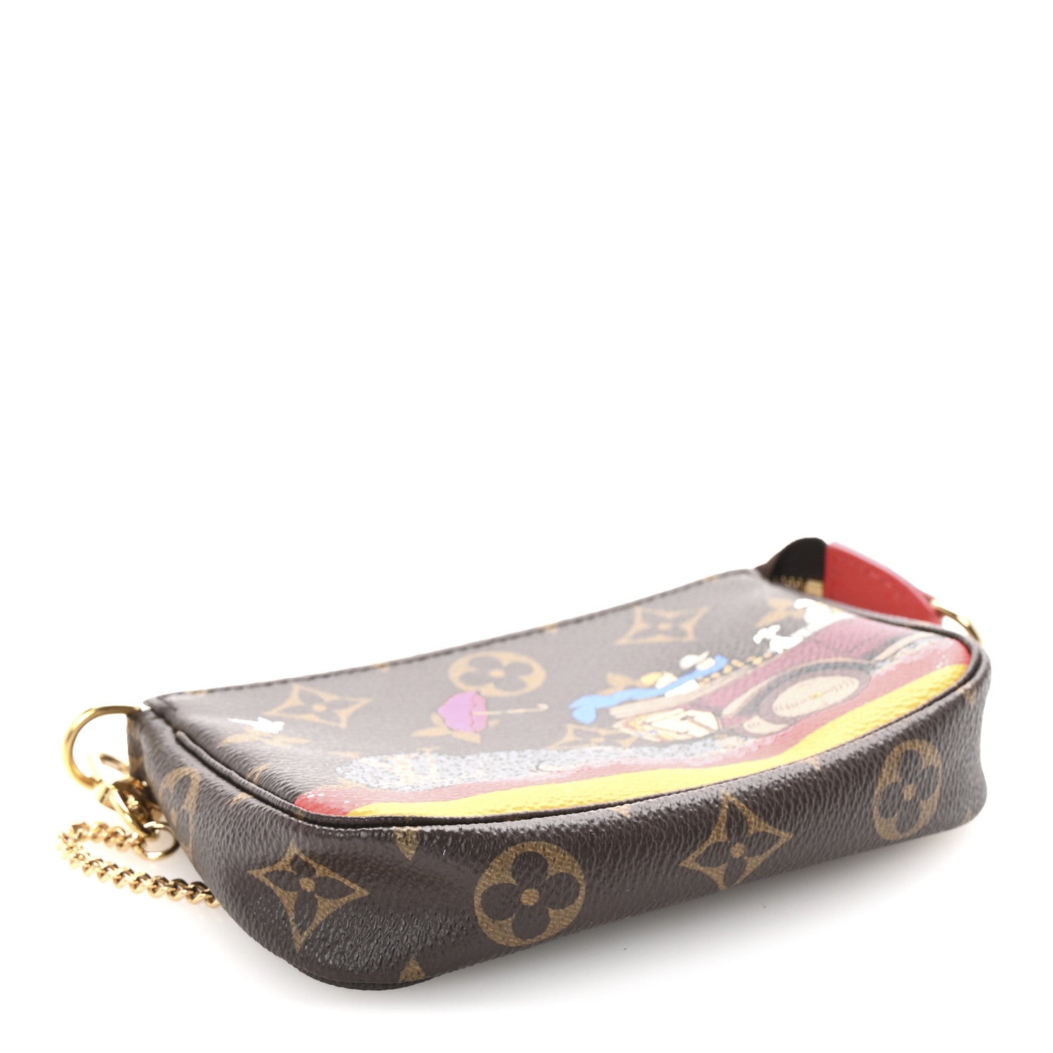 Louis Vuitton Monogram 2015 Christmas Animation Mini Pochette Accessories 4 of 6