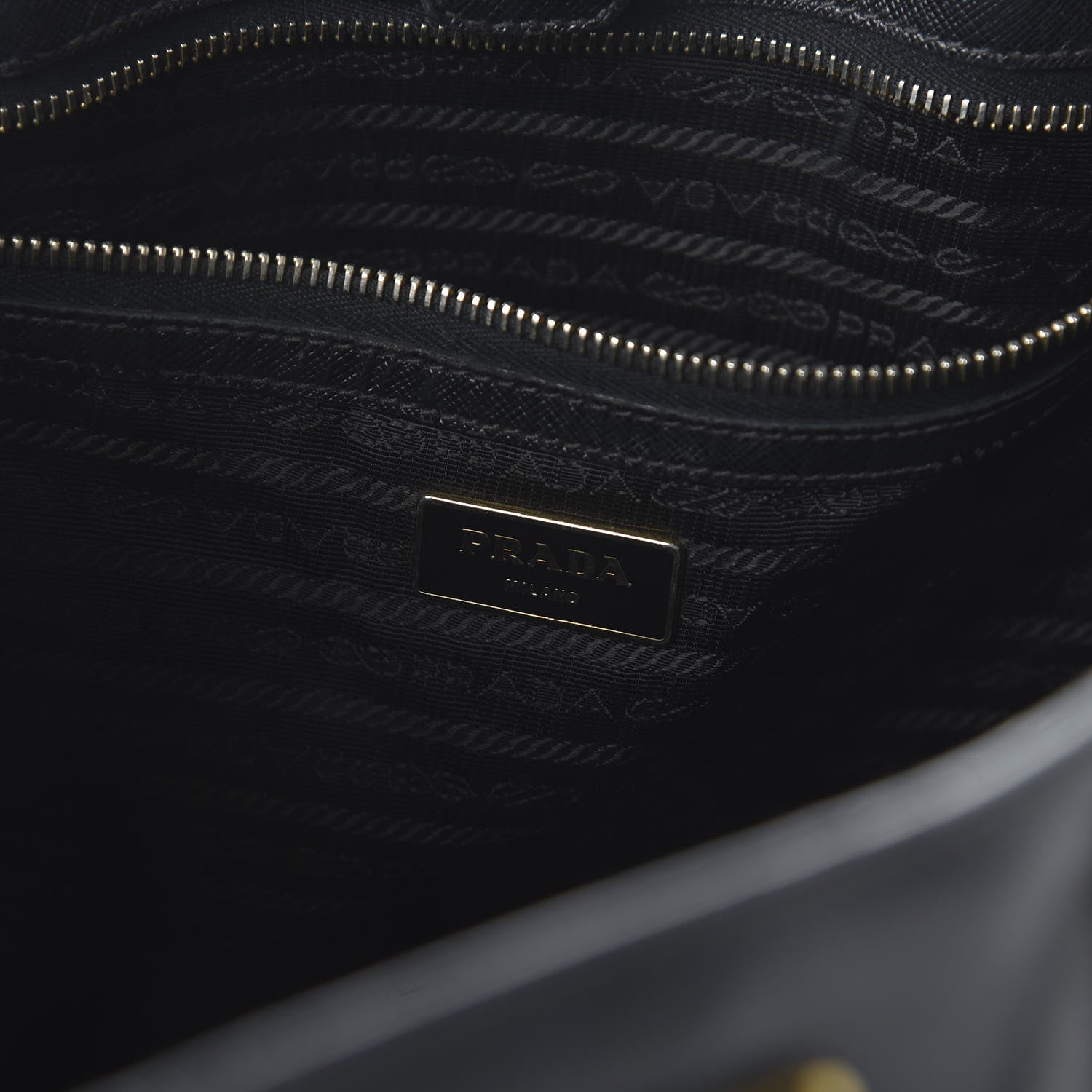 Prada Saffiano Lux Large Tote Black 8 of 12