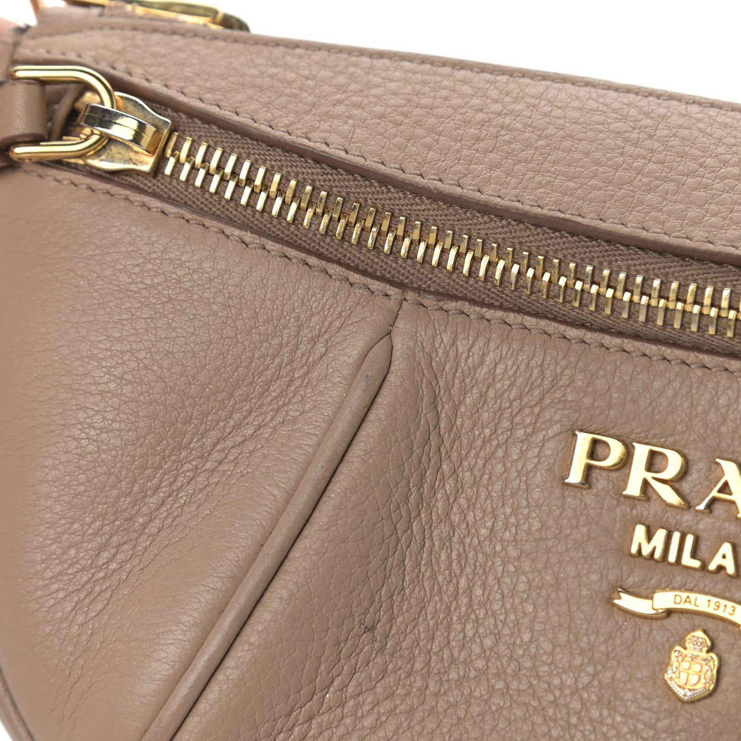 Vitello Daino Belt Bag Cammeo