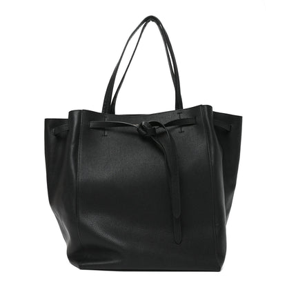Celine Soft Grained Calfskin Medium Belt Cabas Phantom Black 1 of 9