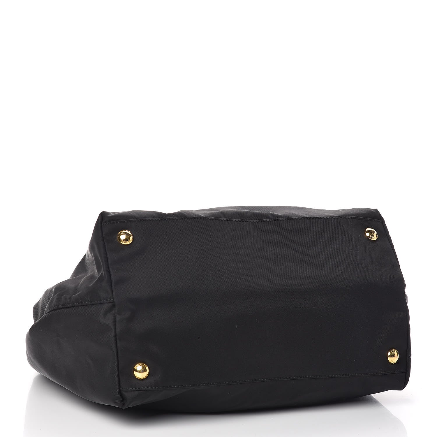 Prada Nylon Tessuto Fiocco Bow Tote Black 4 of 10