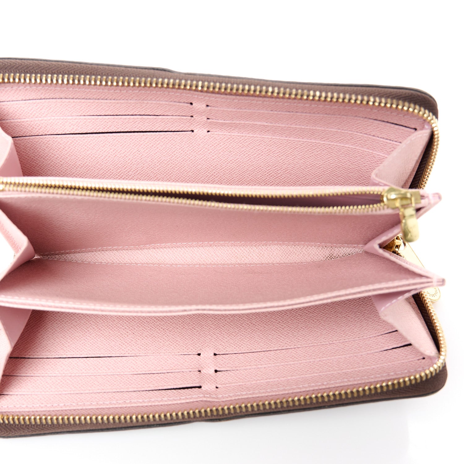 Louis Vuitton Monogram Zippy Wallet Rose Ballerine 5 of 10