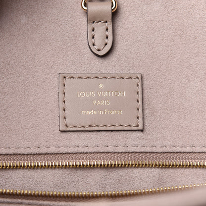 Louis Vuitton Empreinte Monogram Giant Onthego MM Tourterelle Creme 6 of 9