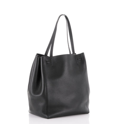 Celine Soft Grained Calfskin Medium Belt Cabas Phantom Black 3 of 6