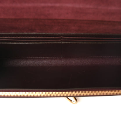 Mulberry Small Classic Grain Amberley Convertible Clutch Oxblood 5 of 9