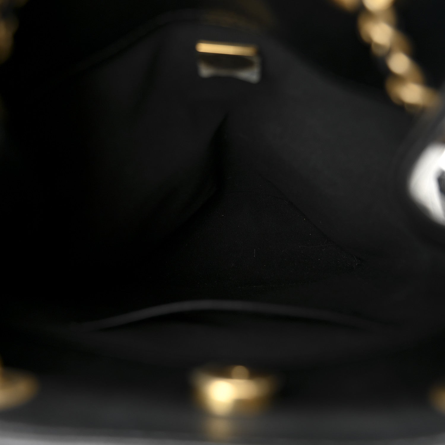Chanel Shiny Lambskin Quilted Double Pocket Backpack Black 8 of 19